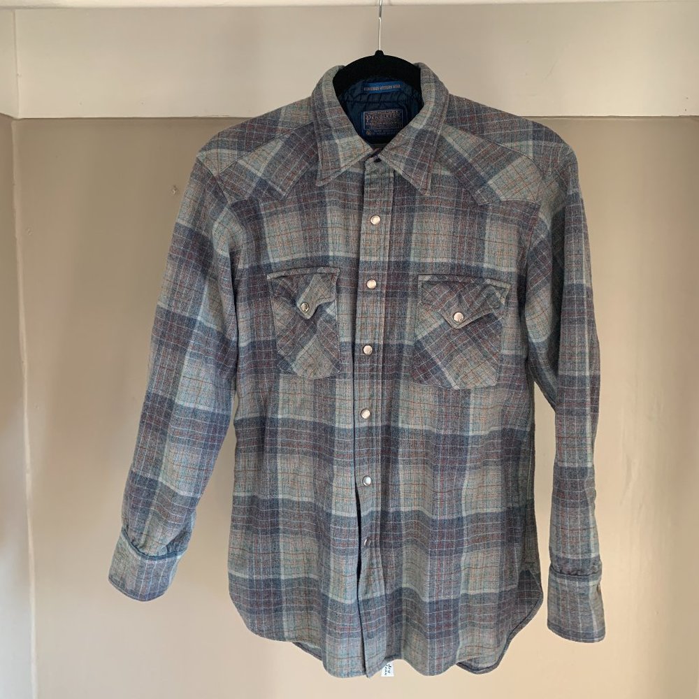 Vintage 1970s Pendleton High Grade Western Shirt